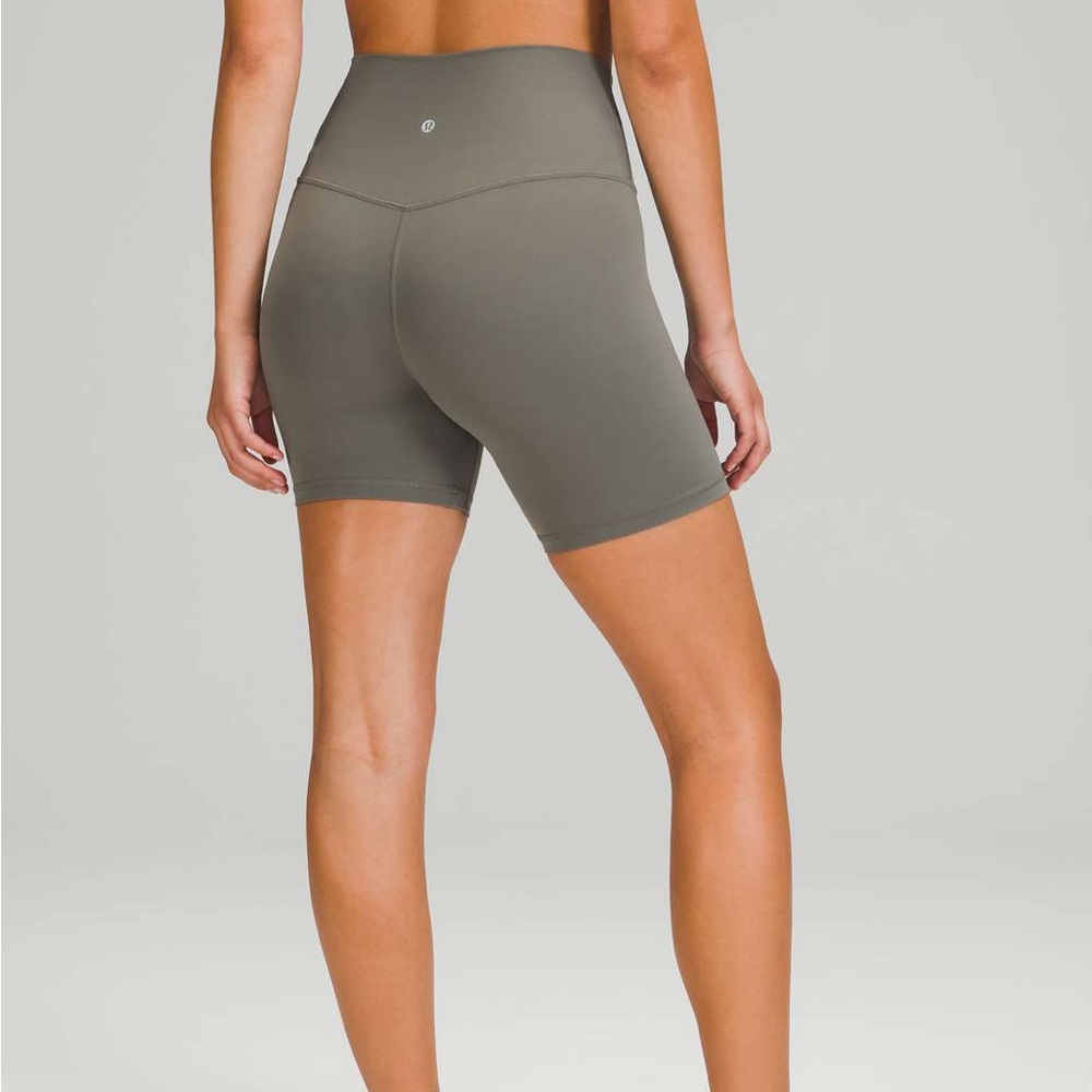 Lululemon align short 6” grey sage size 6